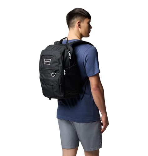 Columbia Unisex Buxton 26L Backpack Black - Padded Laptop & Travel Bag