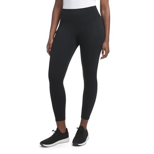 X-Small Women's Performance Pocket Ankle Leggings - Black Salt