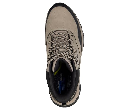 Skechers Men's Glide-Step Randell Brecken Waterproof Hiking Boots - Size 11, Light Grey