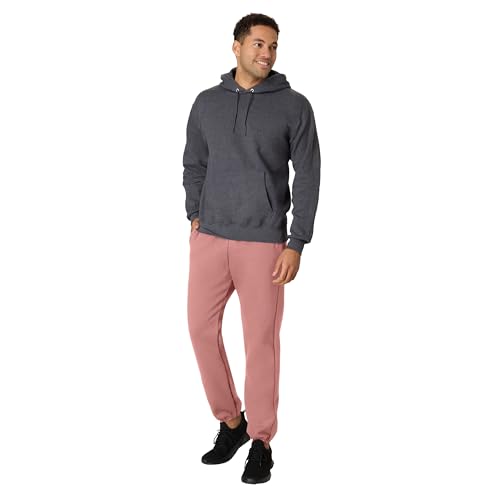 Hanes Men's Sweatpants - Ultimate Cotton Fleece Joggers with Pockets - Medium / Mauve