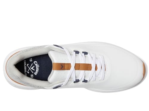 Callaway Pacific XT Spikeless Golf Shoes - White, Size 8