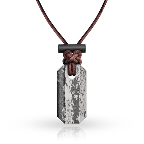 Viking Spark Whetstone & Firestarter Necklace - Survival Gear Pendant