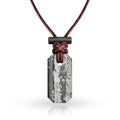 Viking Spark Whetstone & Firestarter Necklace - Survival Gear Pendant