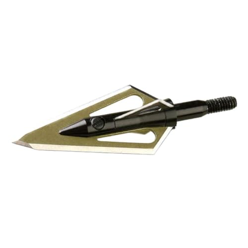 Magnus Stinger 4-Blade Broadheads 3 Pack - 100 Grain for Hunting