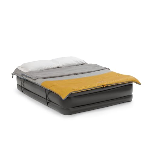 Insulated Camping Sleeping Bag - 50°F Double Adult Warmth