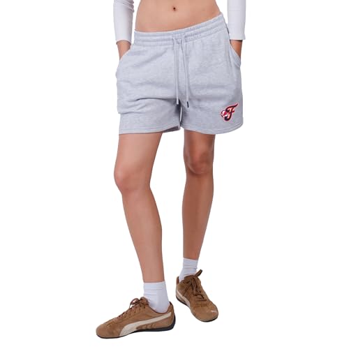 Women's WNBA Official Super Soft Full Court Basketball Shorts - Indiana Fever Medium Heather Gray