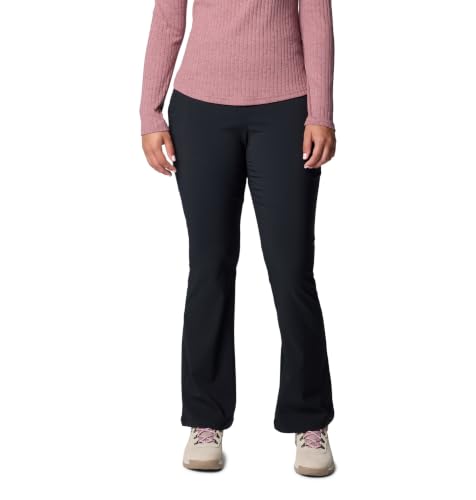 Columbia Women's All Seasons Bootcut Pants - Black, X-Large, Active Fit