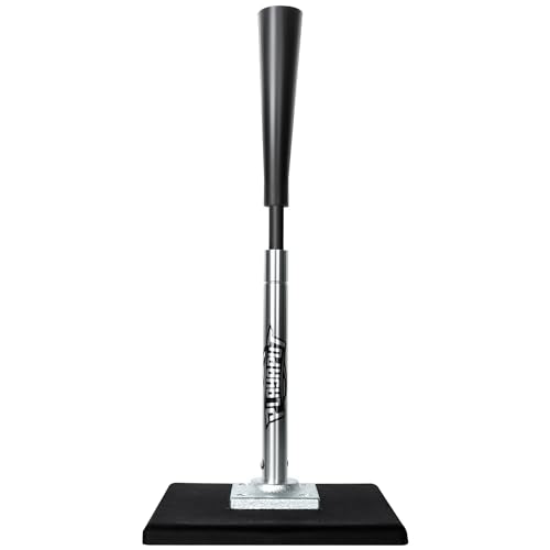 Adjustable Youth Baseball Batting Tee 20-27 Inch for Kids & Softball Practice