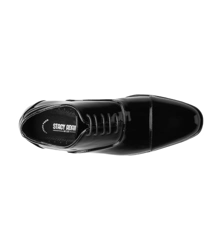 Men's Gala Oxford Shoes - Stacy Adams Black Patent 10.5