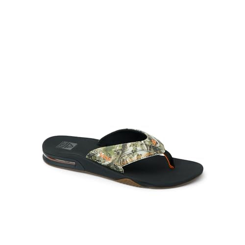 Mens Reef Fanning Sandals - Tree Camo, Water-Friendly, Arch Support