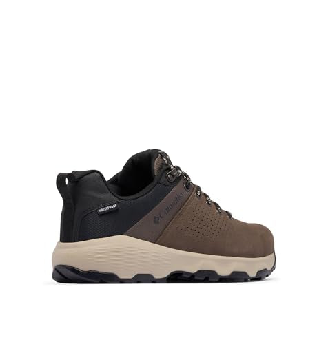 Columbia Men's Newton Nimble Waterproof Leather Hiking Shoes 10.5 Tundra/Black