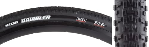 Maxxis Rambler Gravel Tire 700x38C Dual Compound EXO SilkShield Black