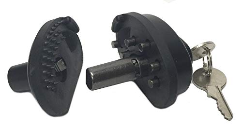 Set of 10 Keyed Alike Trigger Gun Locks for Firearms Safety - Universal Fit