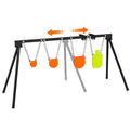 Highwild Complete AR500 Steel Shooting Target System - Model A-21 with Stand & Accessories