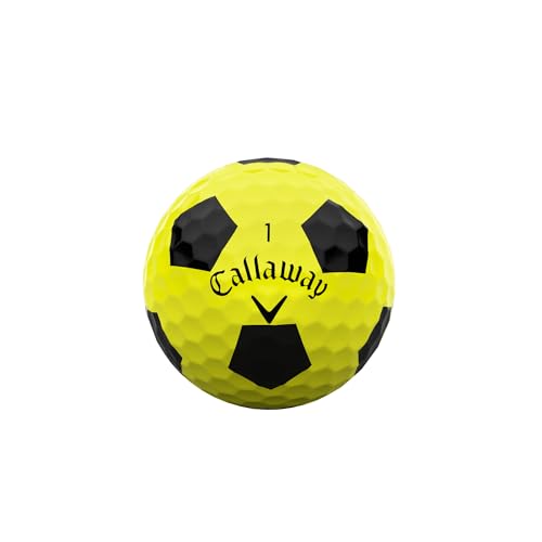 Callaway Golf ERC Soft Golf Balls Truvis Yellow 1 Dozen - 2025 Edition