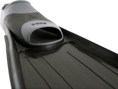 Freediving Fins - Cressi Gara 2000 HF Long Flippers for Deep Skin-Diving - EU 44/45 | US 9.5/11, US Lady 10.5/12