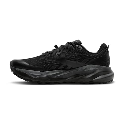 Brooks Men’s Cascadia 19 Mountain Trail Running Shoes - 10.5 Black/Black