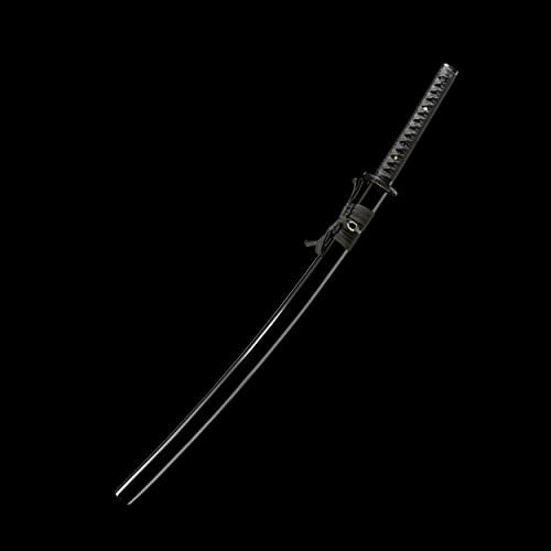 JIHPEN Sword Katana with Scabbard - Legends of the Night Black Custom