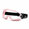 UKNOW Safety Goggles Over Glasses Pink - Anti-Fog Clear Lens, ANSI Z87.1 Certified Eye Protection