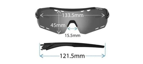 Tifosi Optics Alliant Sunglasses Gunmetal/Light Night Fototec, One Size - Men's