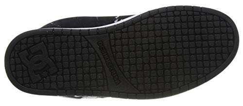 DC Men's Court Graffik Shoe, Black, 7 D D US