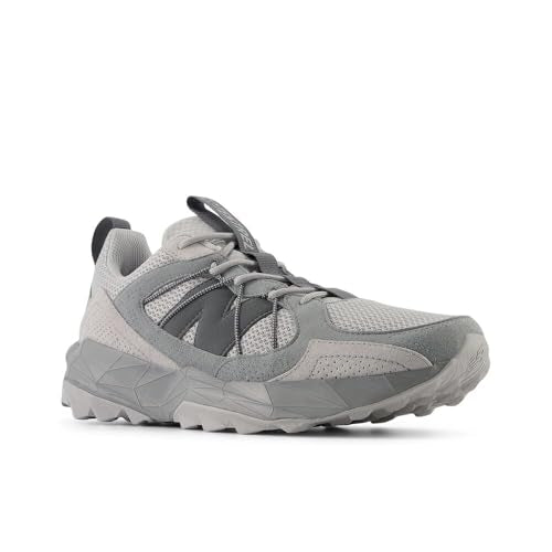 New Balance Men's Dynasoft Tektrel V1 Suede Trail Running Shoes - Slate Grey/Raincloud/Castlerock, Size 10