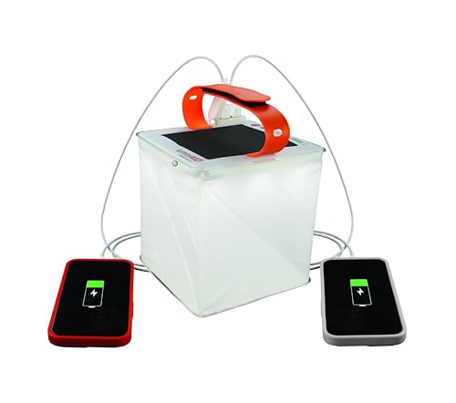 LuminAID Survivor Inflatable Solar LED Camping Lantern & Phone Charger 600 Lumens