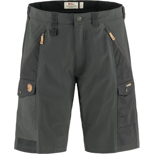 Fjällräven Abisko Men's Hiking Shorts Dark Grey 30 Regular - Durable, Stretch Panels
