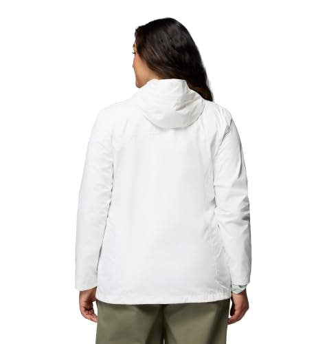 Columbia Women’s Arcadia II Waterproof Rain Jacket - Medium Sea Salt