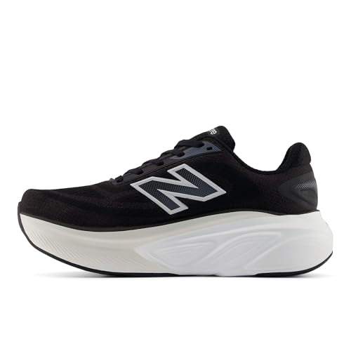 New Balance Women's Fresh Foam X More V6 Running Shoes Black/Grey Size 8