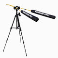 Golf Swing Trainer with Tripod & Phone Holder for Alignment Speed & Accuracy