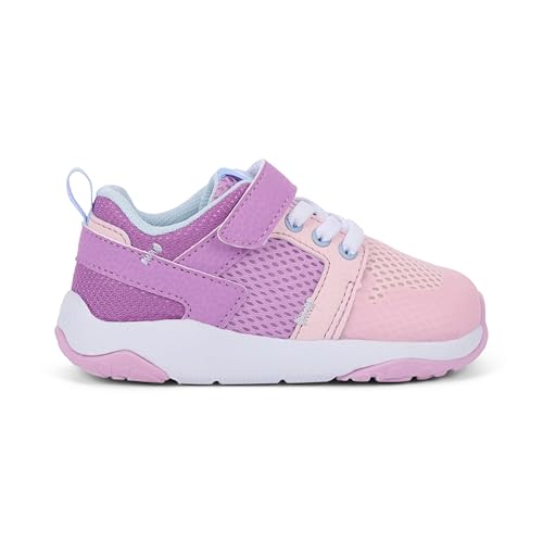 See Kai Run Viento Toddler Sneakers - Orchid Purple, Breathable Mesh, Flexible Outsole, Non-Slip Grip