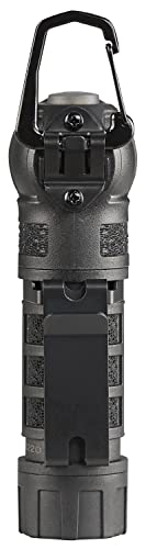 Black PolyTac 90X 500-Lumen Tactical Flashlight - Right Angle, Hands-Free