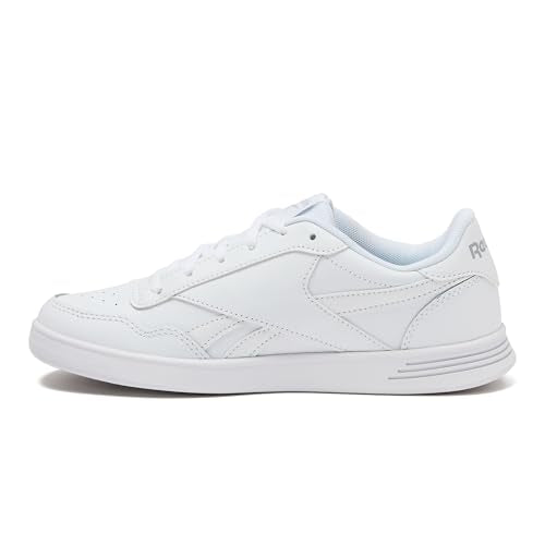 White Women's Casual Sneakers - Reebok Court Advance 8 / Footwear White/Cold Grey 2