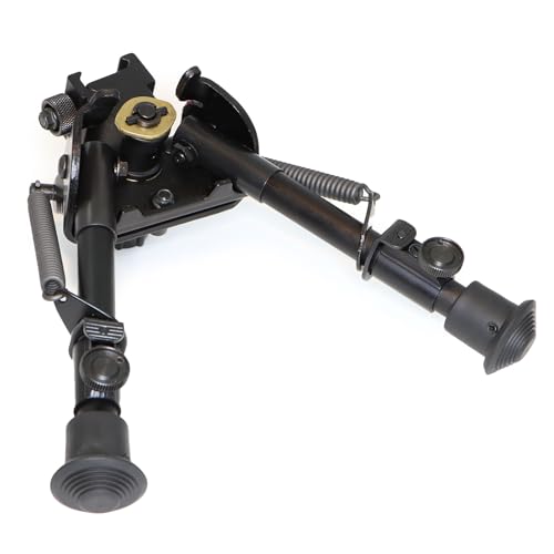 Harris Bipod S-BRP Picatinny Rail Mount 6-9 Inches Black - Rifle Stabilizer