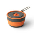 Ultralight Collapsible Camping Pot - 1 Liter Backpacking Cookware