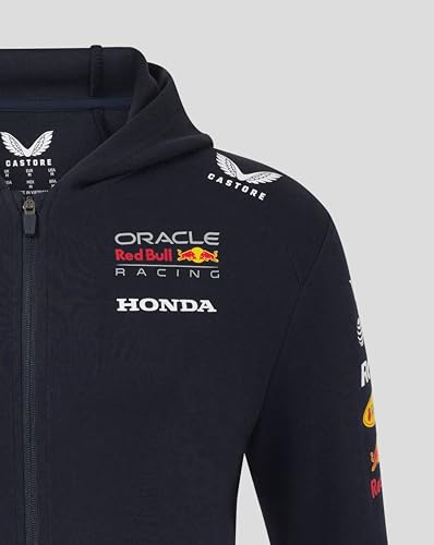 Castore Red Bull Racing F1 2025 Team Full Zip Hoodie Large
