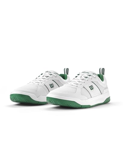 Pickleball Shoes Men Wilson Pickle Pro 9.5 White Bosphorus - Court Footwear