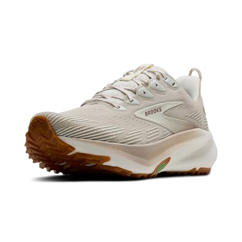Brooks Women's Ghost Trail Running Shoe - 8.5 Coconut Chateau Rose