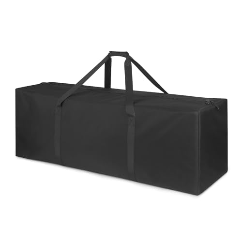 42x15x15 Inch Water-Resistant Storage Duffle Bag - 41Gal Black