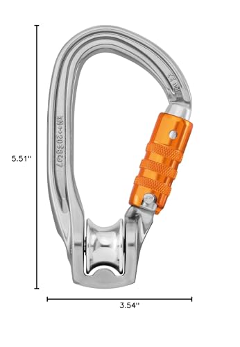 Pro Rollclip Pulley Z with Triact-Lock for Climbing Harness and Lifting Systems