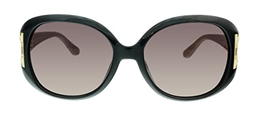 Ferragamo Brown Gradient Oval Sunglasses SF668 57mm – Stylish UV Protection
