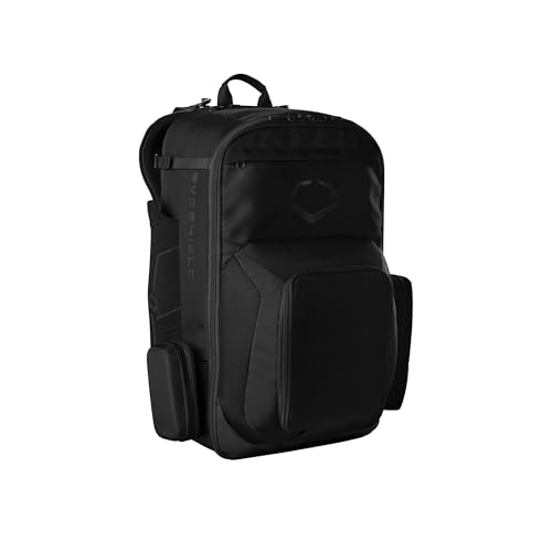 EvoShield Takeover Backpack Black for Sports Equipment Storage