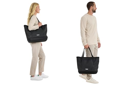 Thule Chasm 30L Waterproof Gear Tote Bag - Black, Durable, Internal Pockets