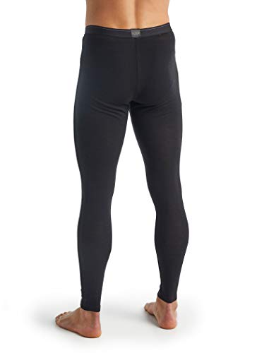 Icebreaker Men's 175 Merino Wool Leggings - Large Black Base Layer