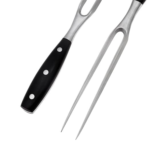 12 Inch Stainless Steel Carving Fork for Barbecue and Cooking