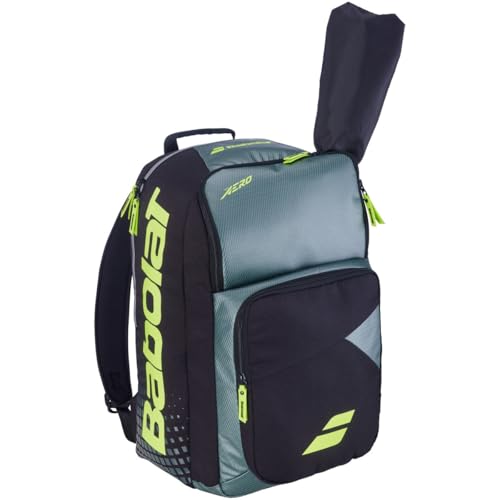 Babolat Pure Aero Tennis Backpack - High Capacity Water-Resistant Tennis Bag