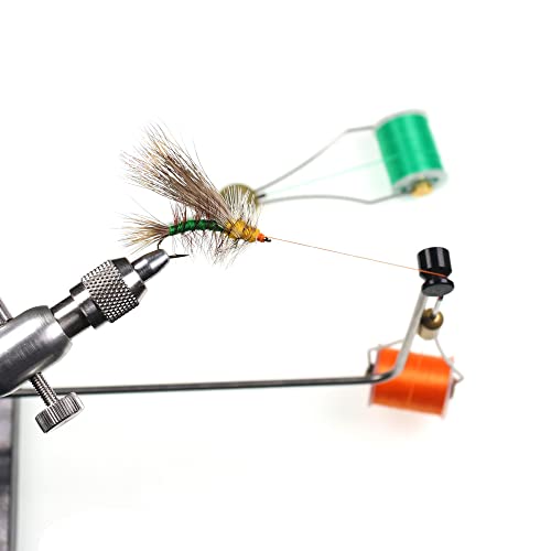 Fly Tying Thread Set - 12 Bright Colors, 140D Nylon for Dry and Wet Flies