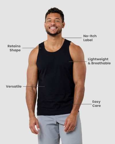 Basic Tank - X-Large Black Grey Navy No-Logo