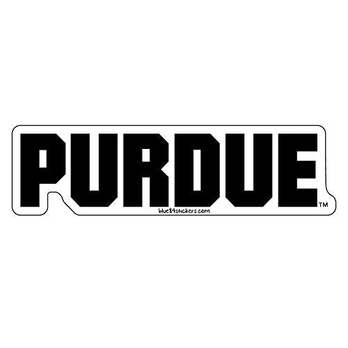 Purdue Boilermakers Vinyl Sticker Set - 3-Pack 6 Inch Decals with Team Logo